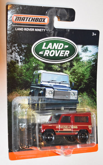 Matchbox Land Rover Series RED Land Rover Ninety