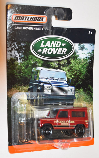 Matchbox Land Rover Series RED Land Rover Ninety