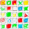 Mini Cube Puzzle Games (72-Pack) 3D Brain Teaser Maze Ball Party Favors