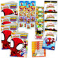 Bendon Spidey and His Amazing Friends Party Pack Stickers Includes Spidey Stickers, Reward Sticker Set, Superhero Door Hanger, and More