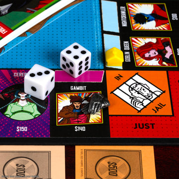 Monopoly: X-Men '97 Edition Board Game, Buy, Sell, Trade Iconic Mutants Like Wolverine, Magneto, Rogue & More, Featuring 6 Custom X-Men Themed Tokens