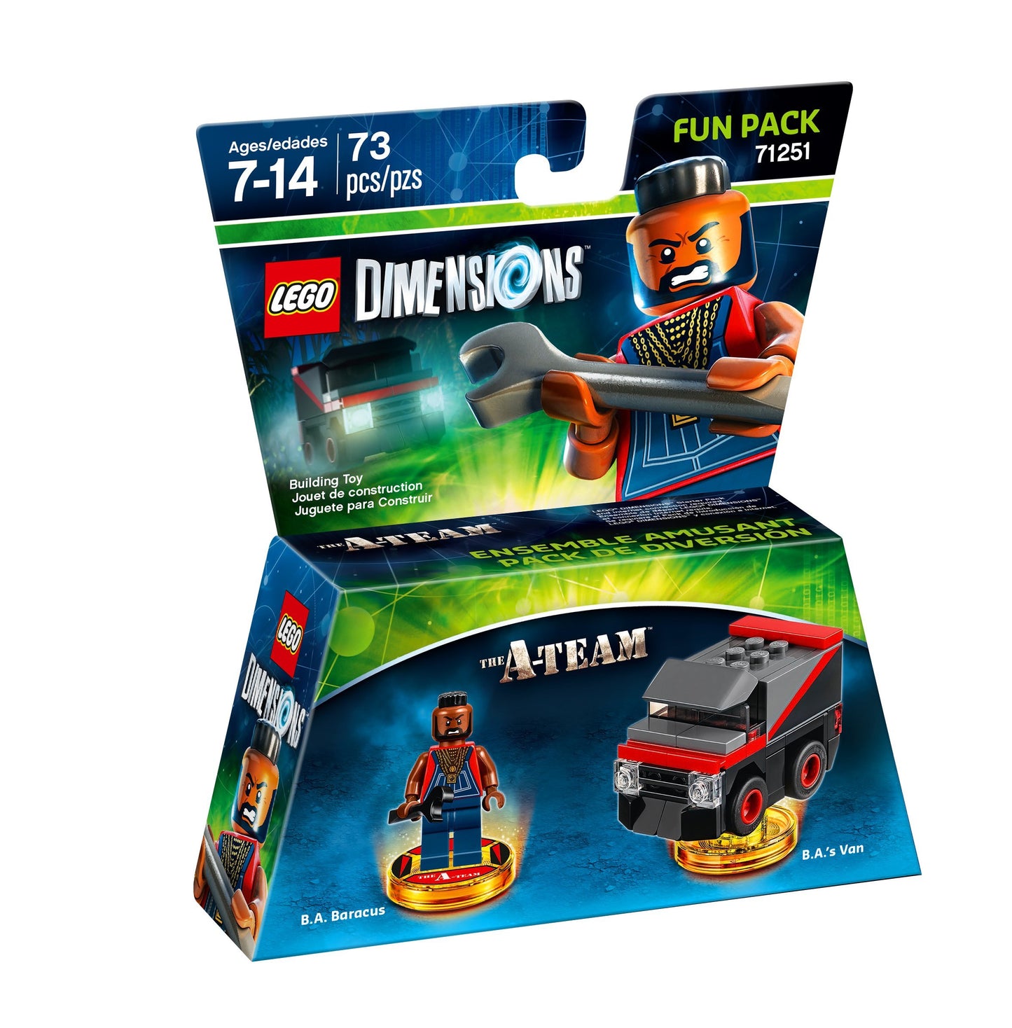 Warner Home Video - Games LEGO Dimensions, A Team Fun Pack B.A. Baracus - Not Machine Specific