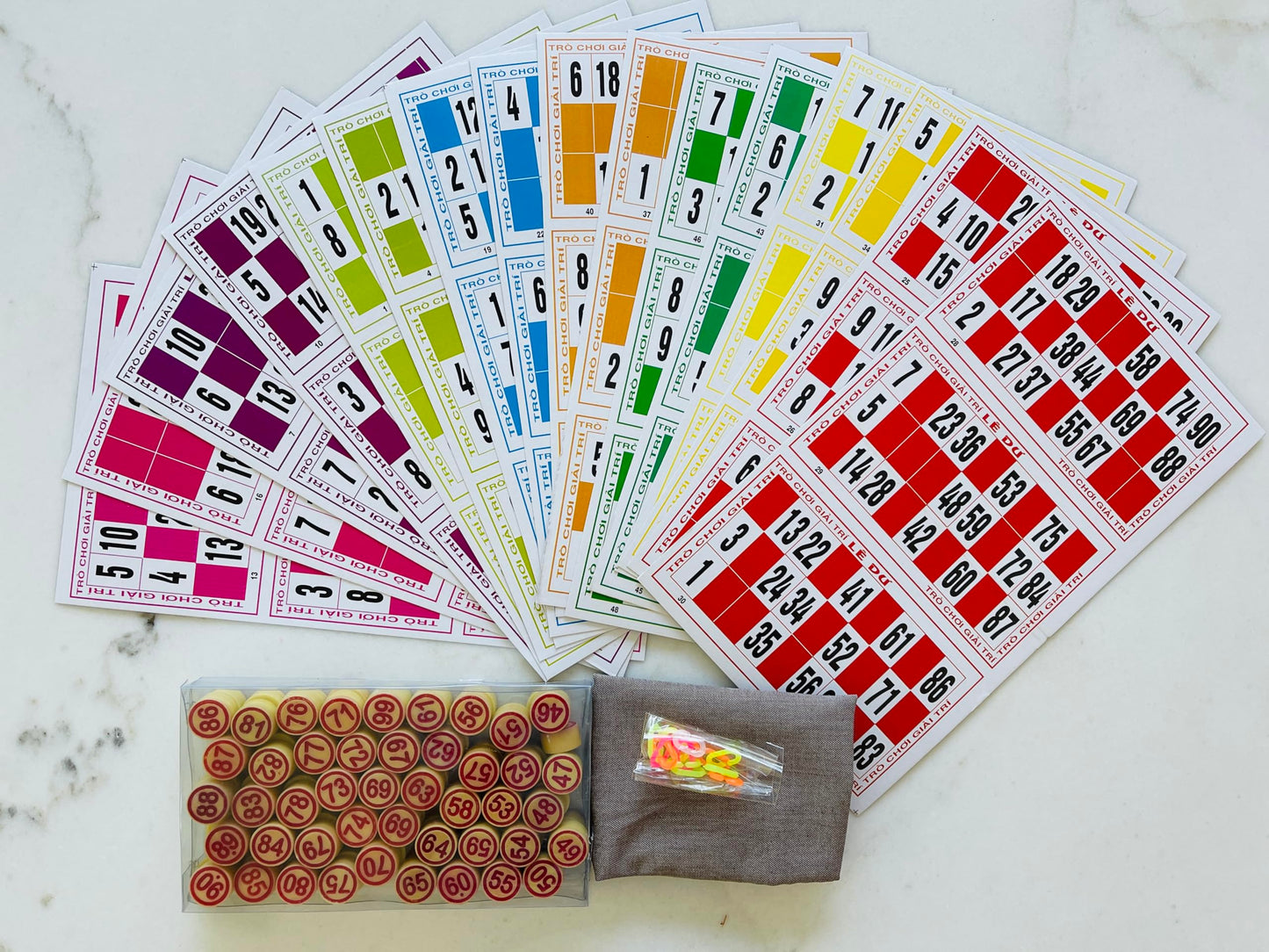 Vietnamese Lotto Game - Bingo Game - Bo TRO Choi Cao Cap Lotto