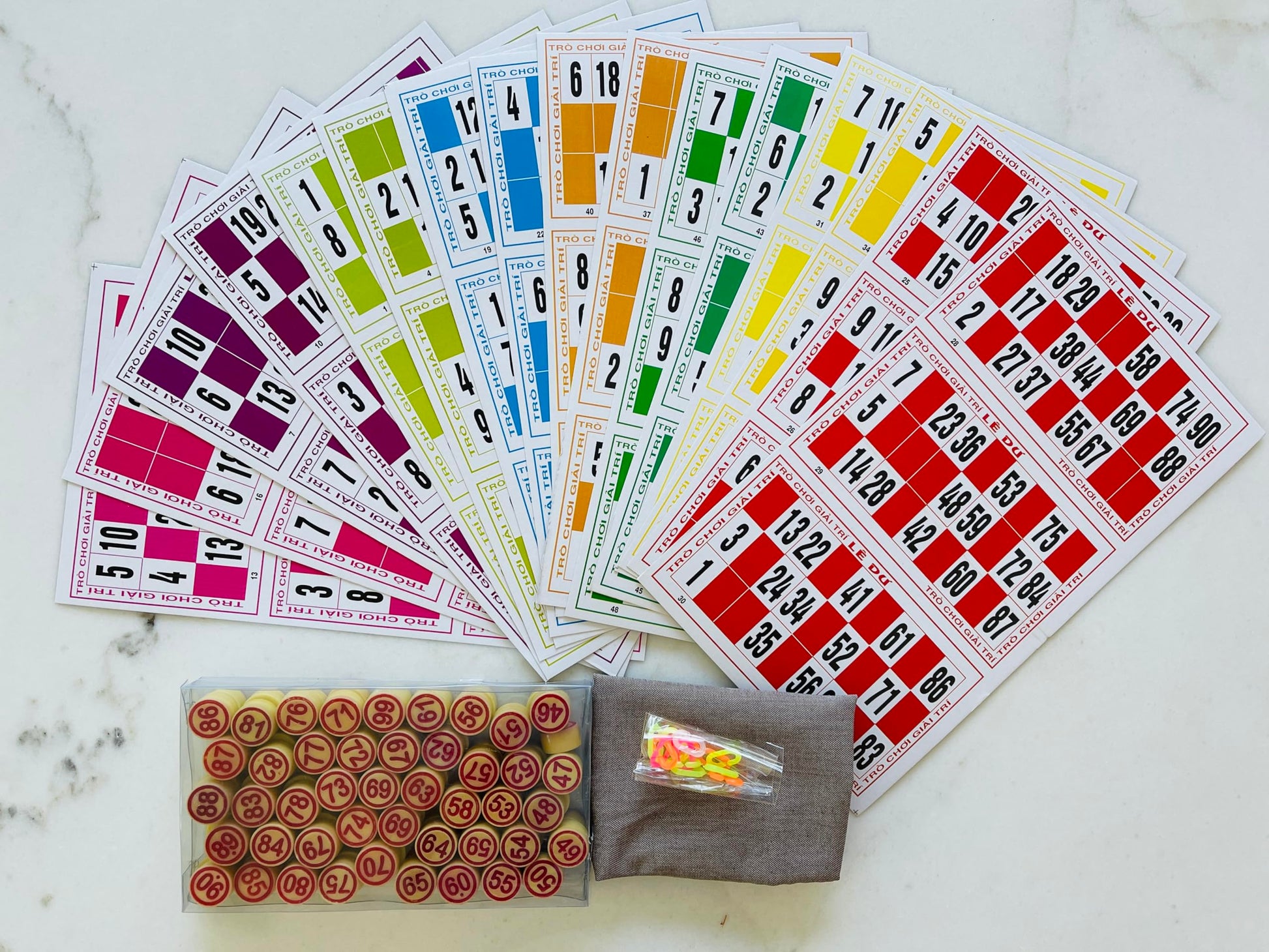 Vietnamese Lotto Game - Bingo Game - Bo TRO Choi Cao Cap Lotto