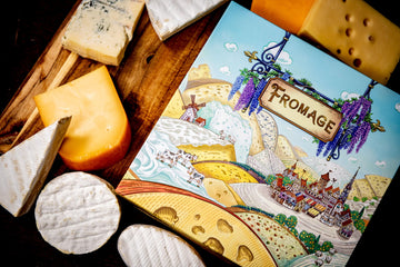 Fromage Board Game - French Cheesemaking Strategy Game, Worker-Placement, Resource Management Game for Teens & Adults, Ages 14+, 1-4 Players, 30
