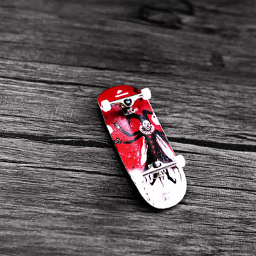 2025 Noahwood 15s PRO Fingerboard Complete (5-Layer Colour Maple Wooden Pro Concave 35 x 98mm Handmade Deck + 34mm Prince 3G Silver Truck + Crown