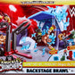 Mattel WWE Knuckle Crunchers Backstage Brawl Playset with, 5 Accessories Including Slime, 3.25-inch Collectible (Styles May Vary)