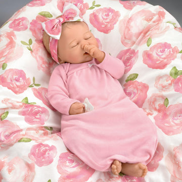 The Ashton-Drake Galleries So Truly Real Reborn Likelike Rosie Baby Doll, 19 inches, Real Touch Soft Vinyl by Marissa May, Poseable Weighted Cloth