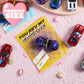 JOYIN 28 Valentines Day Gifts Cards with Die-Cast Racing Cars Vehicle for Kids School Classroom Exchange Party Favor Gift Supplies