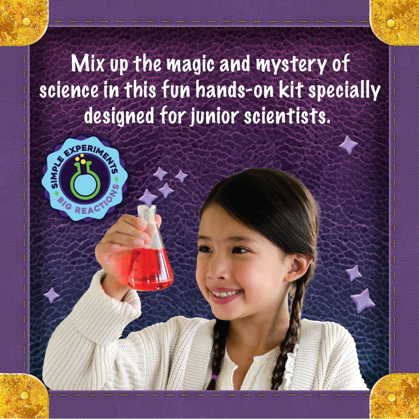 MindWare Junior Science Academy: Magic Potion Science Chemistry Set - 5 Amazing Beginning Kids Science Experiments for Kids Ages 4 & Up - Fun Science