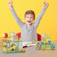 PicassoTiles Magnetic Tile Idea Book, 300 Builds Illustrated Guide, Ages 3+