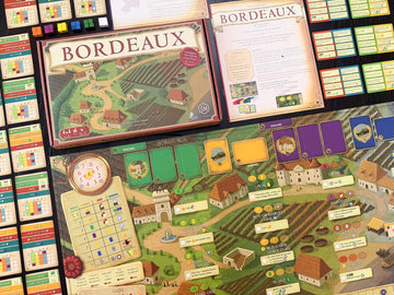 Stonemaier Games: Viticulture: Bordeaux Expansion by Jamey Stegmaier | Add to Viticulture (Base Game) | A New Board Featuring Updated Graphics