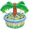 JOYIN 28” Inflatable Palm Tree Cooler, Luau Hawaiian Tropical Beach Themed Party Decorations, Blow Up Palm Trees Cooler Outdoor Party Supplies, Kids