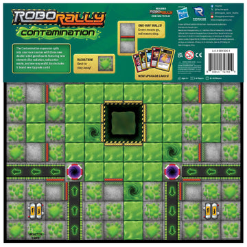 Renegade Game Studios Robo Rally Board Game Expansion - Contamination with Trap Doors & Chop Shops, 2-6 Players