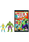 Marvel Universe, Greatest Battles Comic Pack, Wolverine vs. Hulk [Green] Action Figures, 3.75 Inches