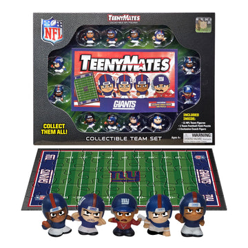 TeenyMates NFL Football Action Figures Gift Set, New York Giants