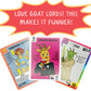 Goat Lords - Hilarious and Competitive New Card Game, Best for Adults, Teens, and Kids, Ages 7 and Up. Awesome Party Game for Families, Fun Board