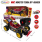 Nature Bound RC Cars 1:20 Scale Monster Terra RC Off-Roader - 2WD All-Terrain Electric Toy Car - 2.4GHz Radio Control - Great Gift for Kids