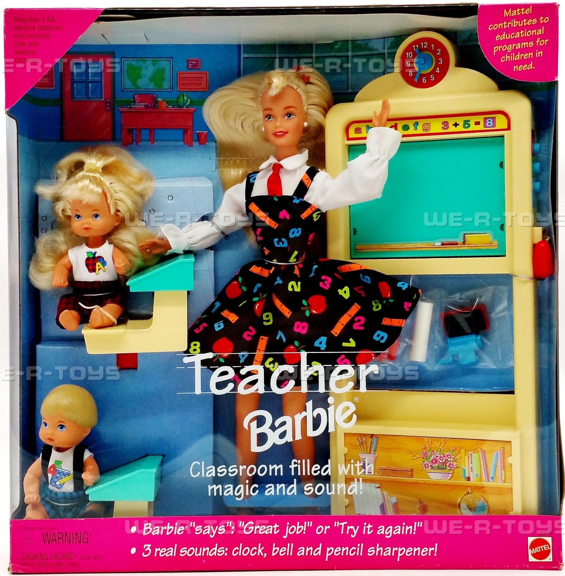 1995 Barbie Teacher & Students Gift Set (All blonde hair versions)