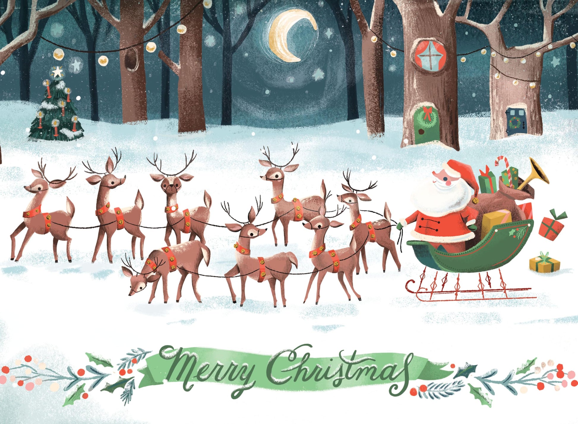 Ceaco - Night Before Christmas - 100 Piece Jigsaw Puzzle for Kids Ages 6+