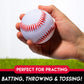 Franklin Sports Self-Stick Baseballs - 2-in-1 Grow-with-Me Batting Tee Replacement Balls