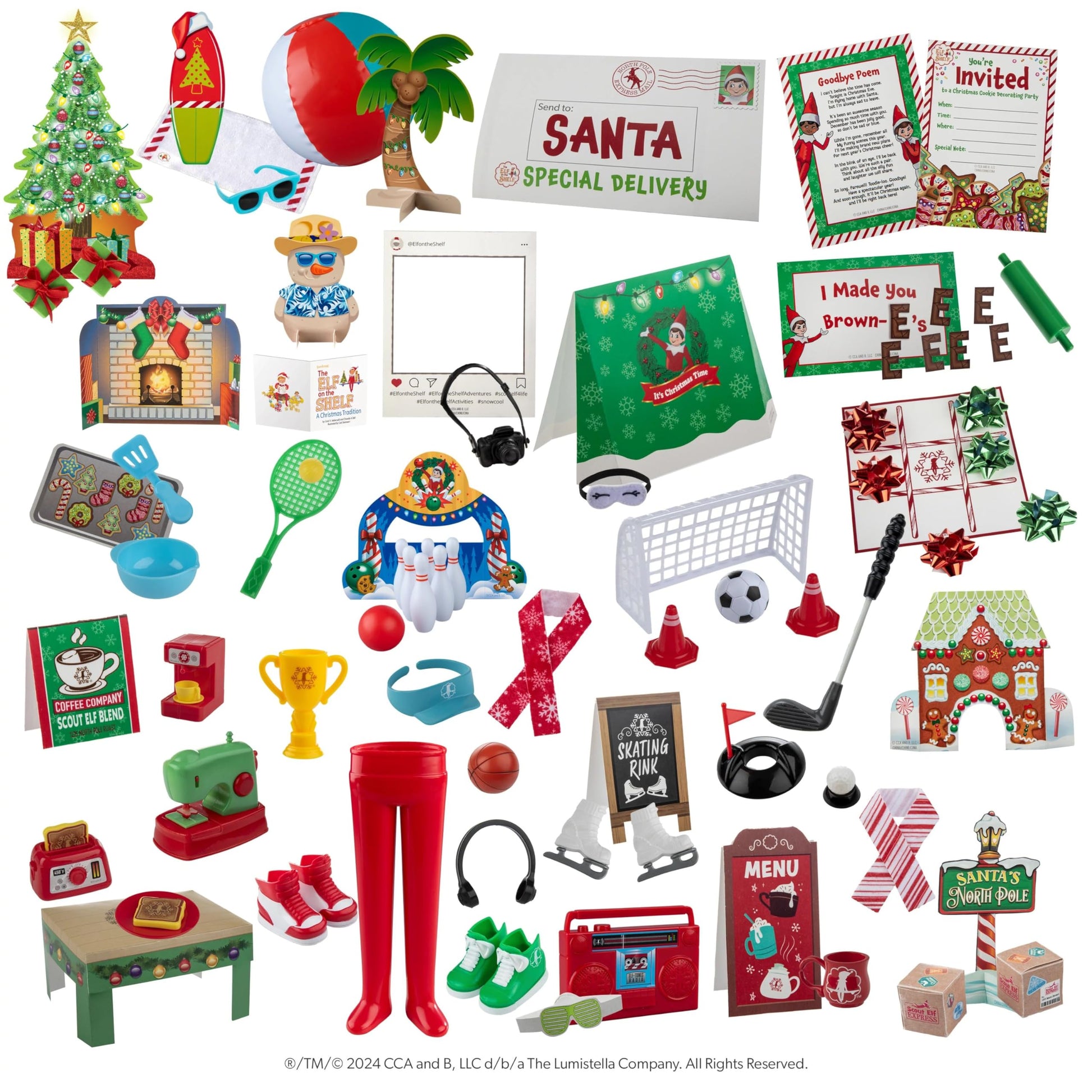The Elf on the Shelf Polar Props Super Daily Scene Kit