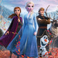 Prime 3D | Disney | Frozen | 200 Piece 3D Jigsaw Puzzle for Adults & Kids | Finished Size 24" x 18" | Challenging & Fun for Adults, Kids & Families |