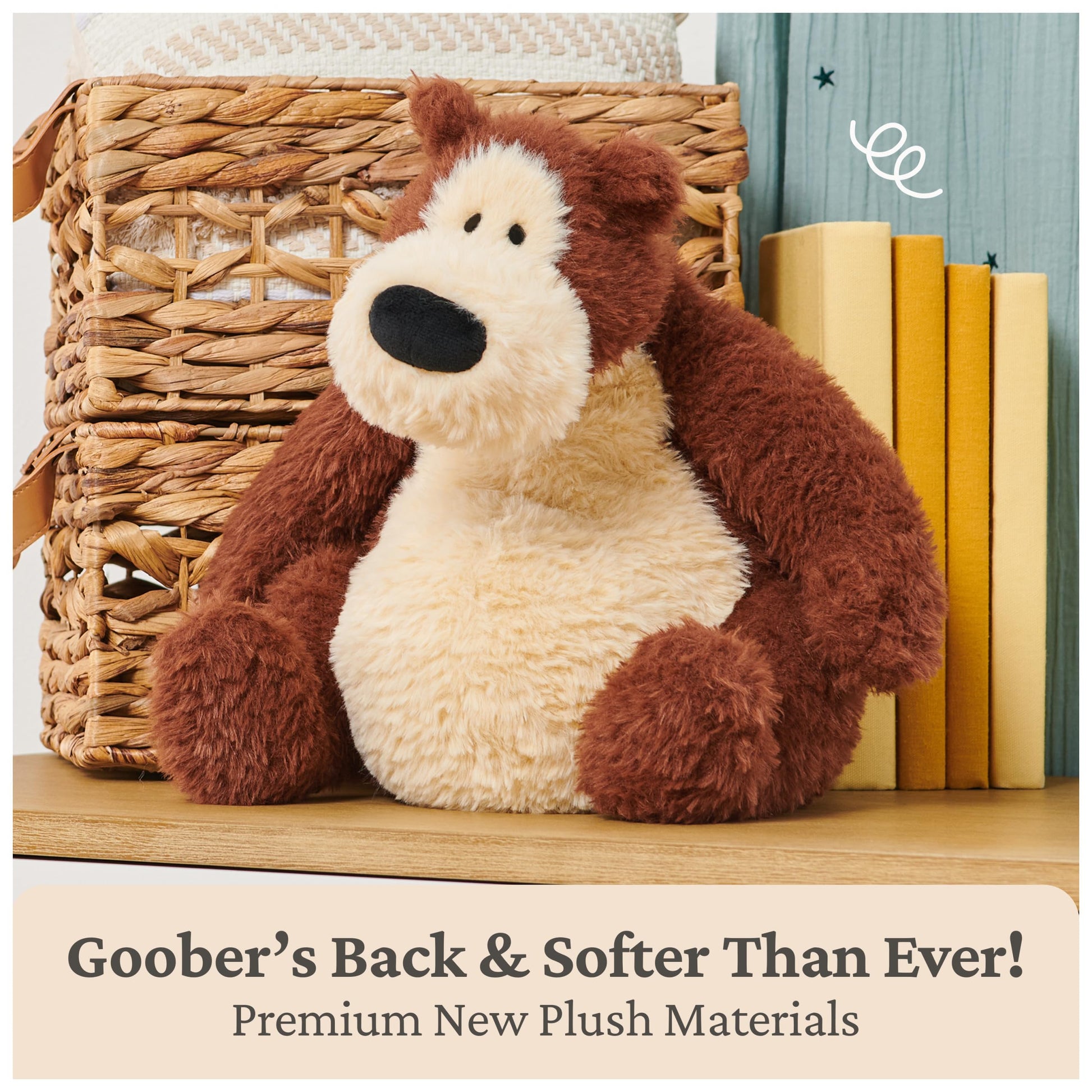 GUND Goober 11-Inch Classic Brown Teddy Bear Plush Toy for Ages 0+