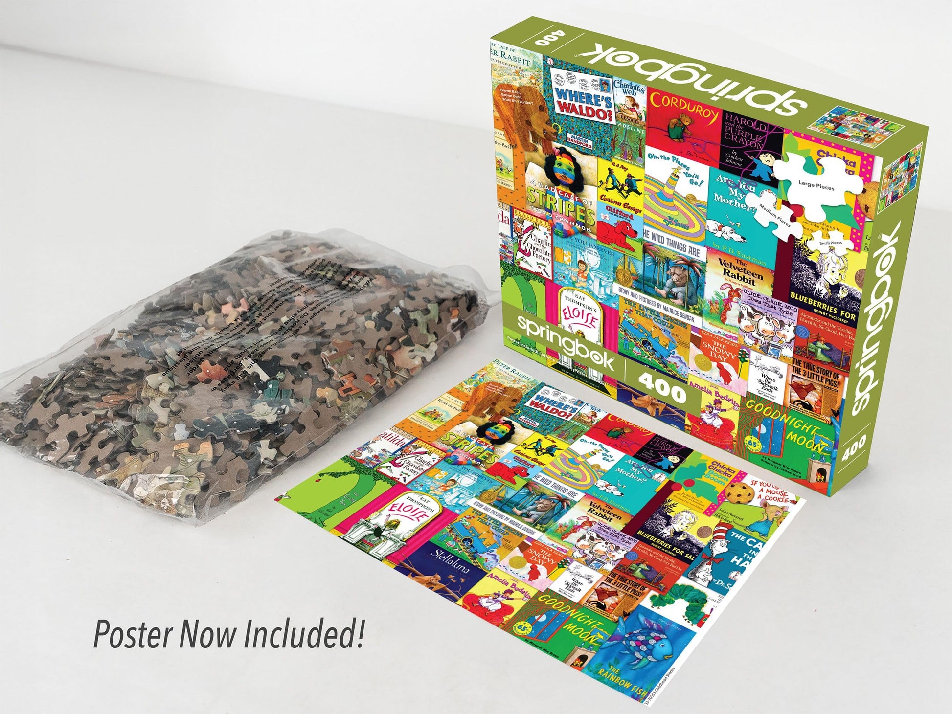 Springbok Childhood Stories 400 Piece Family Jigsaw Puzzle