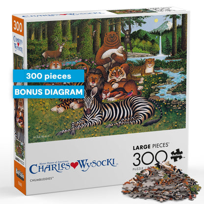 Buffalo Games - Charles Wysocki - Chumbuddies - 300 Large Piece Puzzle