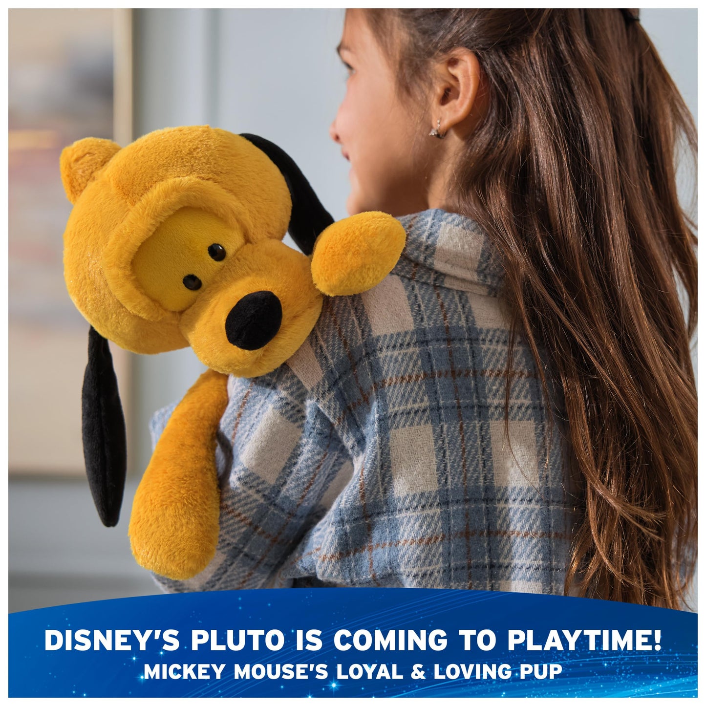 GUND Disney Official Pluto Toothpick 15-Inch Plush Toy for Ages 1+
