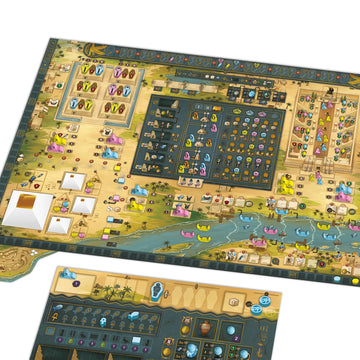Men-Nefer Board Game - Journey Through Ancient Egypt! Worker Placement Strategy Game, Fun Family Game for Teens & Adults, Ages 14+, 1-4 Players