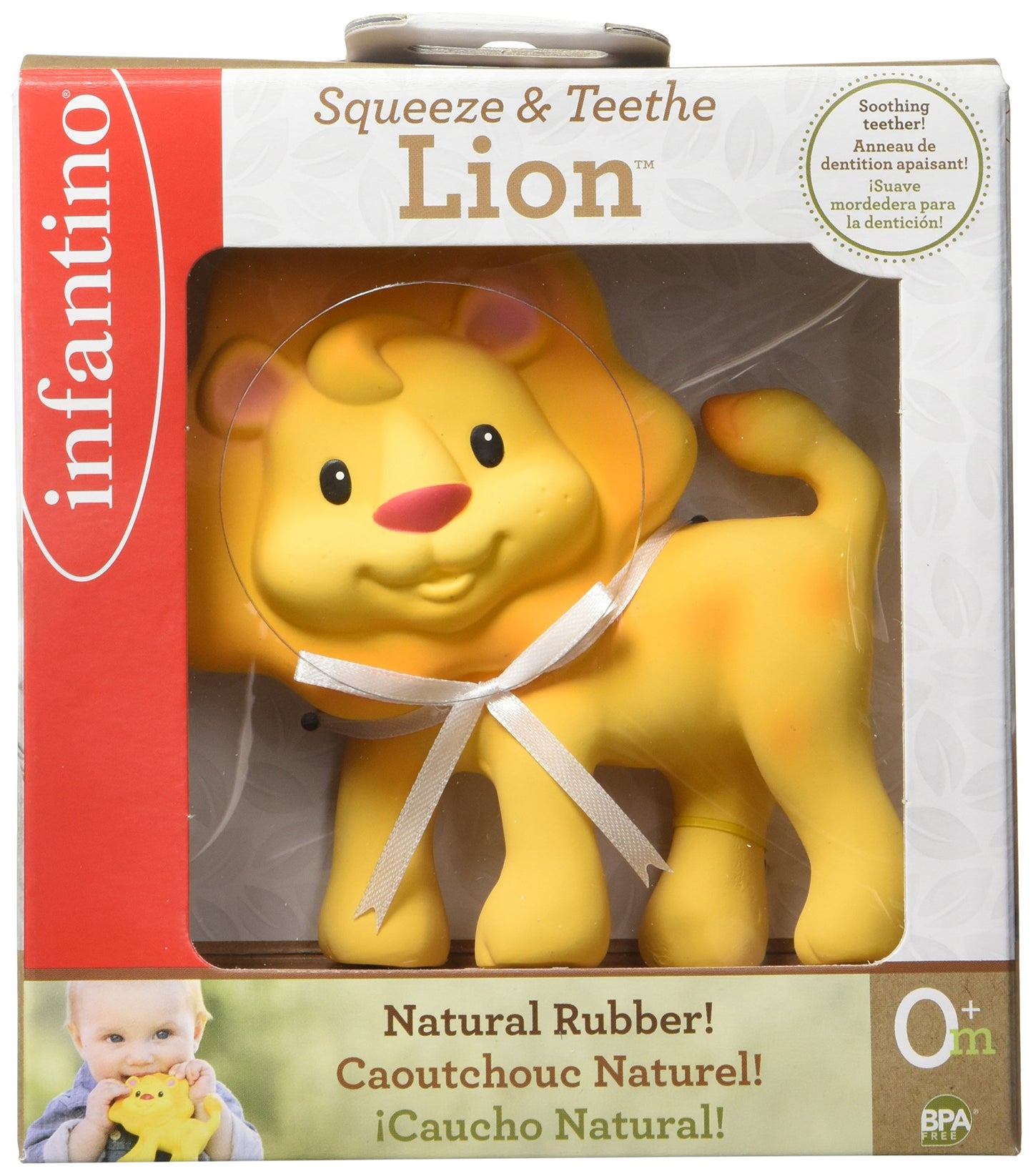Infantino Squeeze and Teethe, Lion