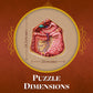 Genius Games Human Abdomen Anatomy Jigsaw Puzzle | Dr Livingston's Unique Shaped Science Puzzles, Accurate Medical Illustrations of the Body, Organs