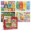 Buffalo Games - Pokémon - 4 Pack 500 Piece Puzzles for Kids Ages 3-6+
