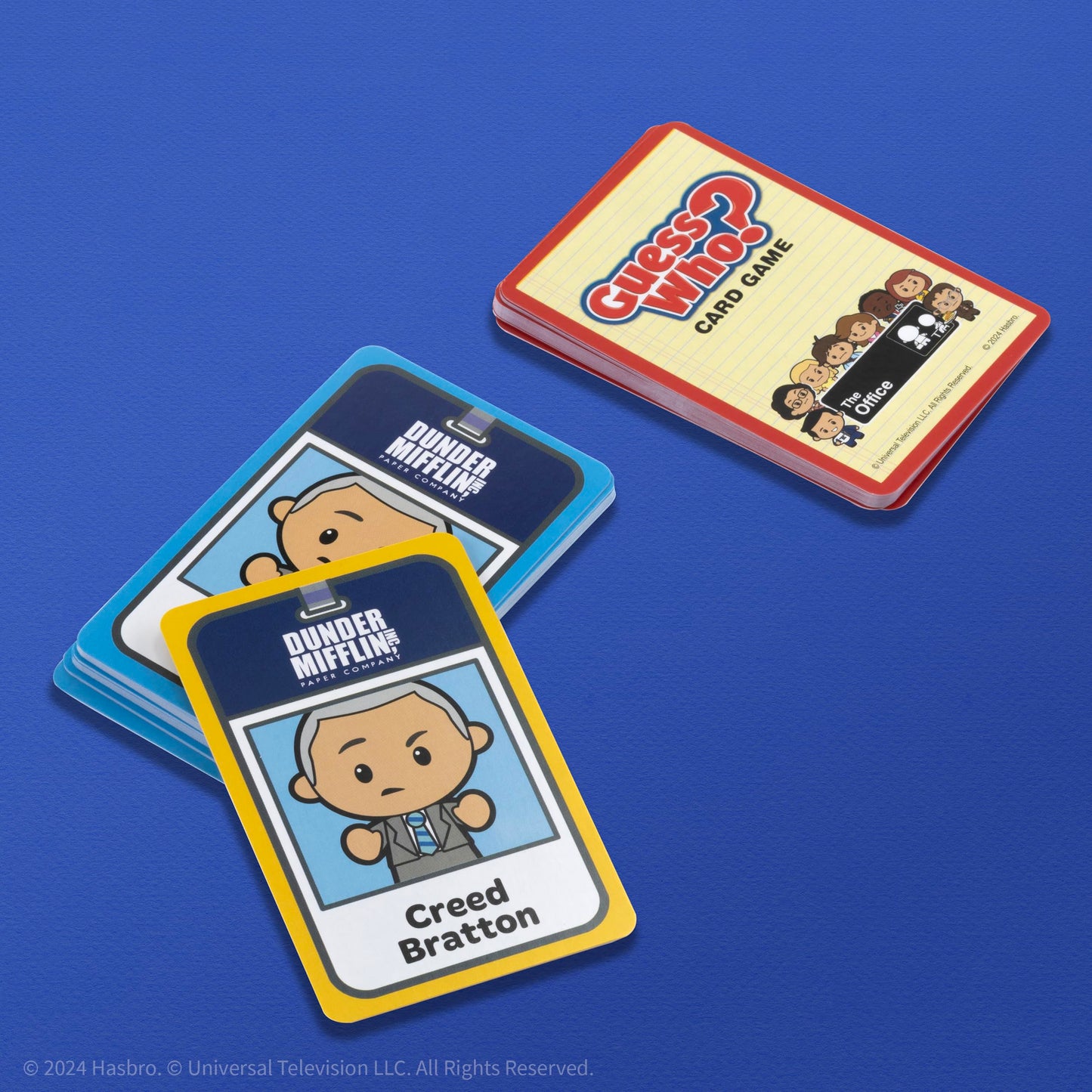 Guess WHO? Card Game: The Office, Featuring 20 Characters, Michael Scott, Jim Halpert, Pam Beesly and More, Family Friendly Deduction, 2 Players
