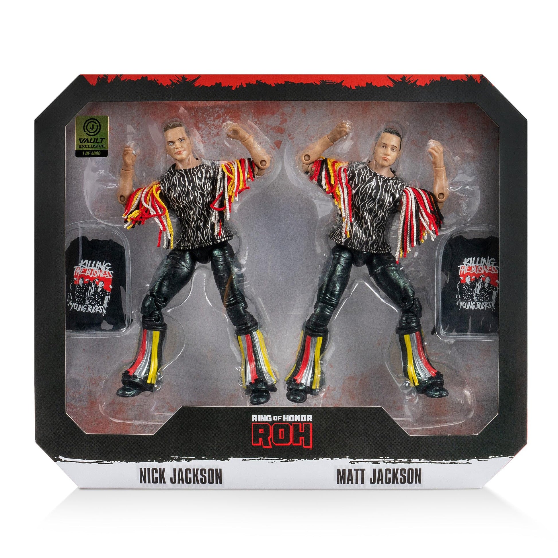Young Bucks (1 of 4000) 2-Pack - Ring of Honor Vault Exclusive (AEW0564)