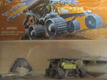 Hot Wheels JPL Sojourner Mars Rover Action Pack with Mission Accomplished July 4, 1997 Limited Edition 1:64 Scale Die Cast Play Set