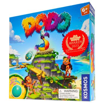 Thames & Kosmos Dodo | Cooperative Family Board Game | Race Against a Rolling Egg | Memory, Dexterity & Teamwork | 2-4 Players | Ages 6+ |