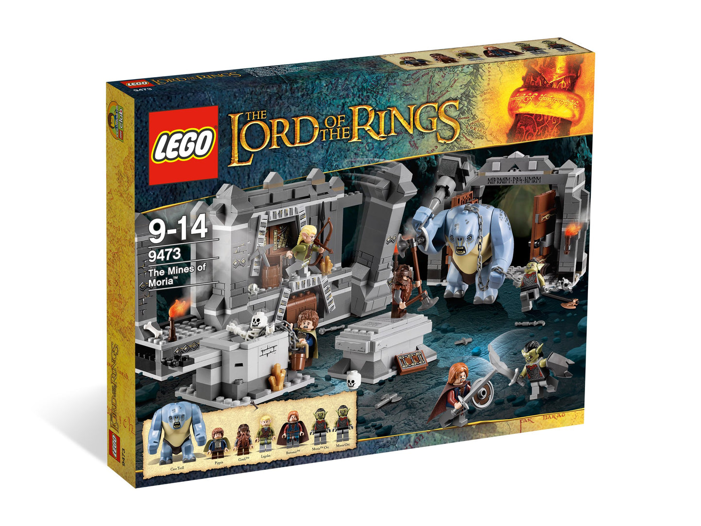 LEGO The Lord of the Rings Hobbit The Mines of Moria (9473)