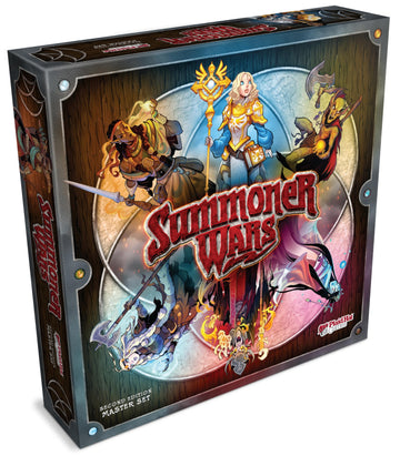 Plaid Hat Games Summoner Wars Second Edition Master Set - Tactical Dueling Card Game - Includes 6 Faction Decks, Custom Dice, and Game Board - Ages