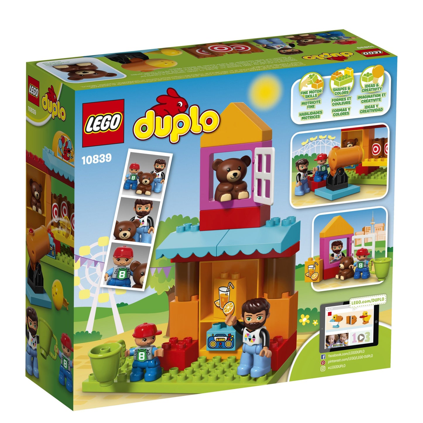 LEGO DUPLO Town 6175777 DUPLO Shooting Gallery 10839, Multi