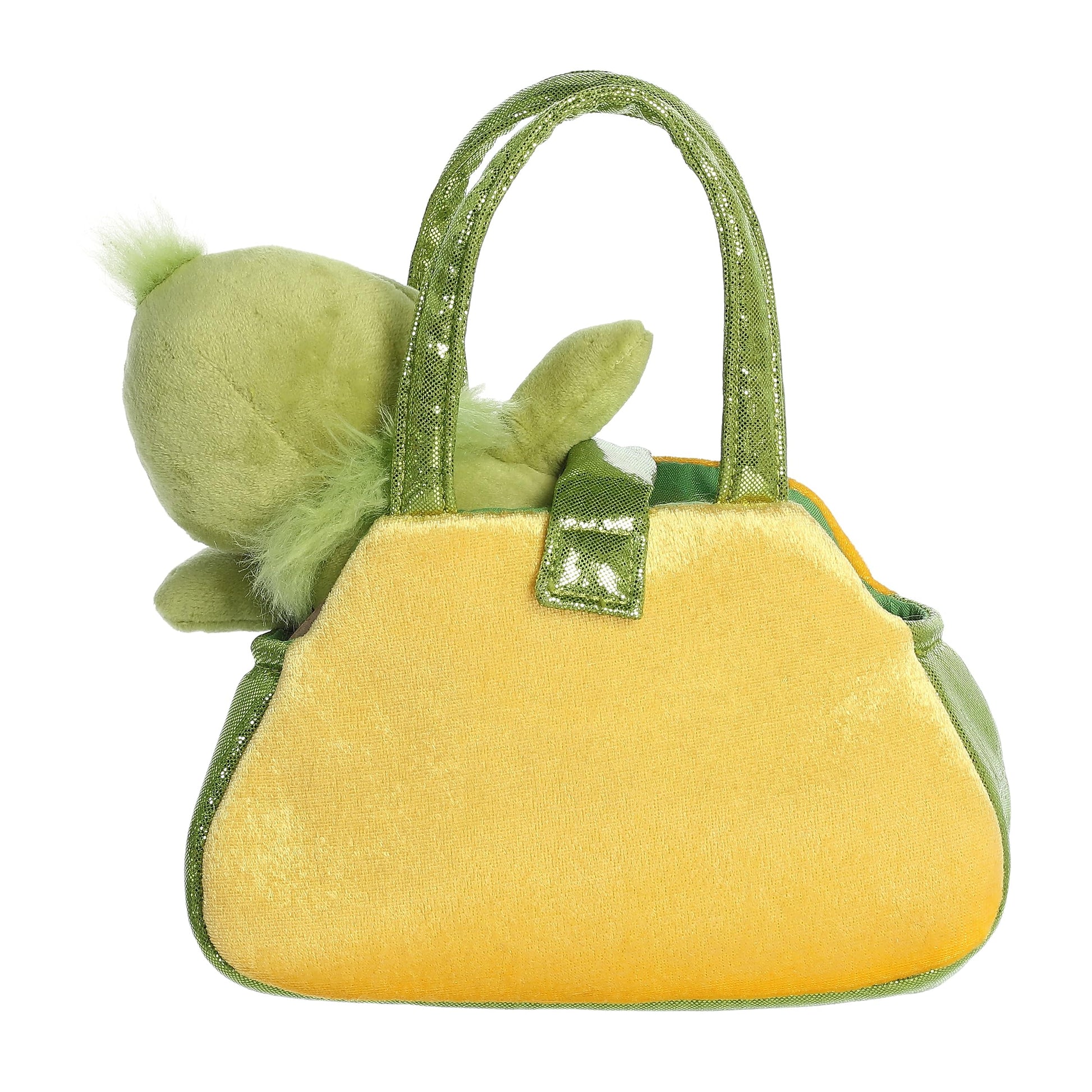 Aurora® Whimsical Dr. Seuss™ Fancy Pal™ Peek-A-Boo™ Grinch Stuffed Animal - Officially Licensed Plush for Imaginative Play - Perfect for Kids