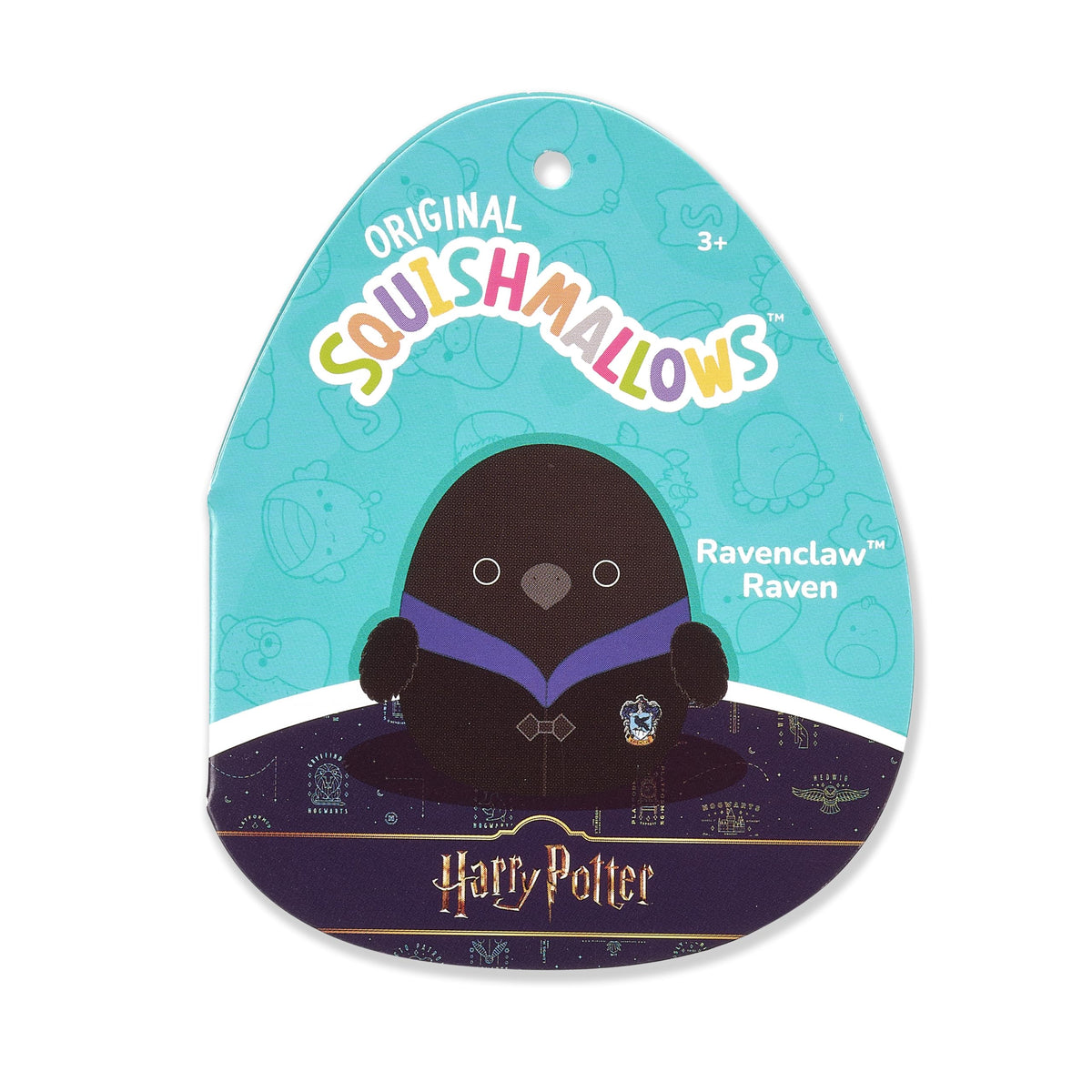 Squishmallows Original “Harry Potter” 10in Ravenclaw Raven in Hogwarts Robe Plush - Ultrasoft Official Jazwares Plush (Medium-Sized)