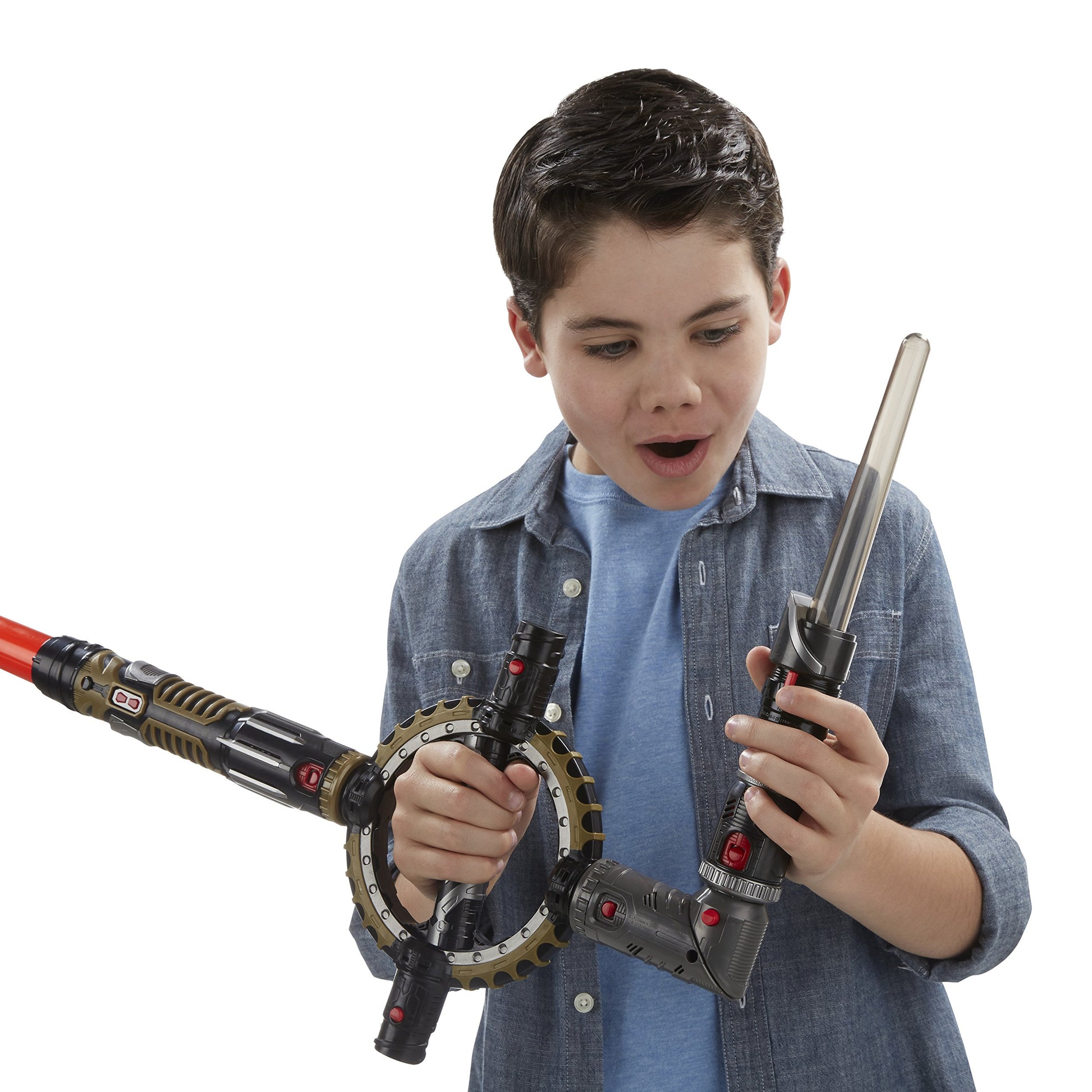 Star Wars BladeBuilders Spin-Action Lightsaber