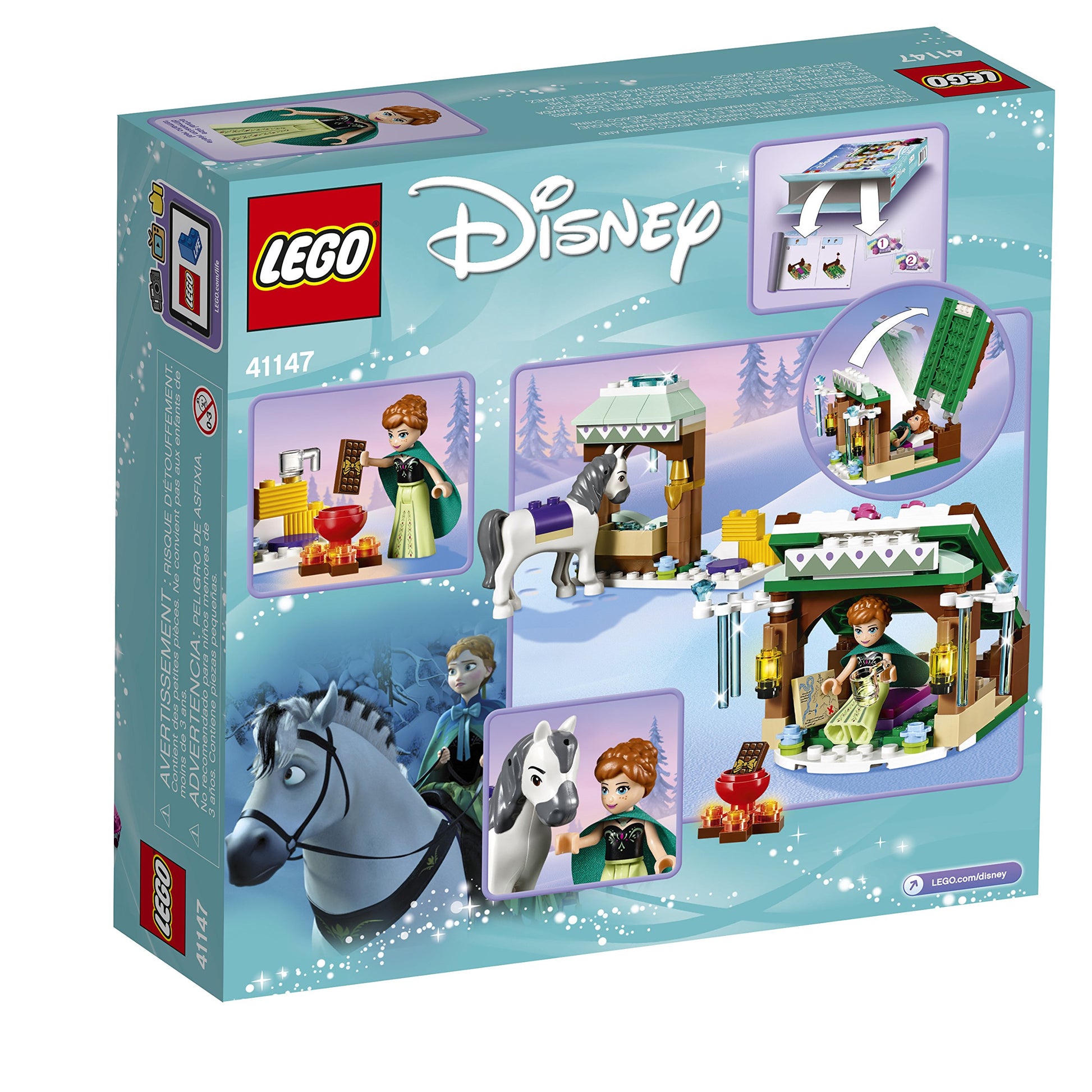 LEGO Disney Frozen Anna's Snow Adventure 41147, Disney Princess Toy