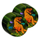 Roaring Dino Jurassic T-Rex Dinosaur Birthday Party Supplies - Dinosaur Decorations for Birthday Party - Dinosaur Birthday Set Plates, Napkins,