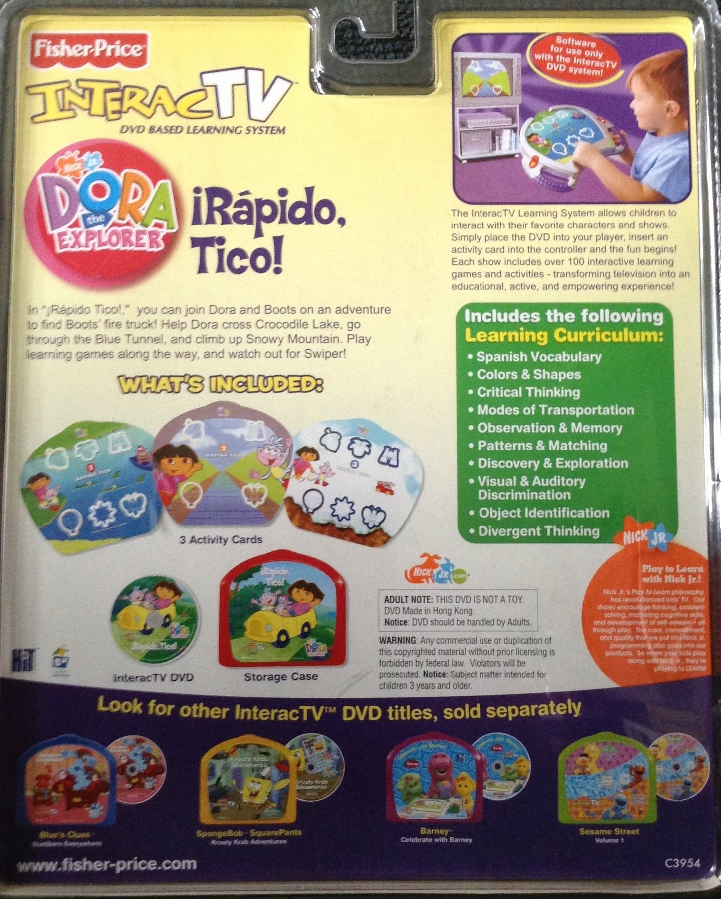 Fisher-Price InteracTV - Rapido Tico!