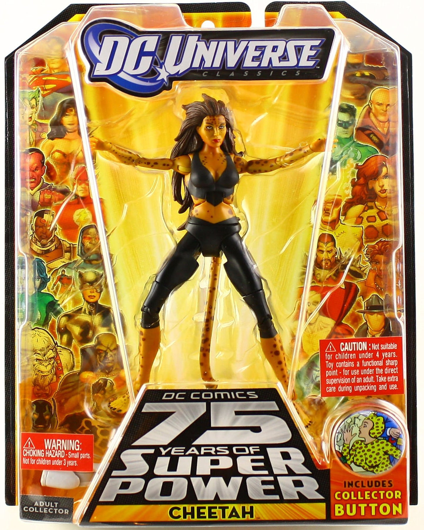 DC Universe Wave 13 Classics Series Action Figure #5- CHEETAH (Black Suit Variant)