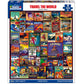 White Mountain Puzzles Travel The World - 500 Piece Jigsaw Puzzle